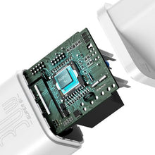 Baseus kelioninis įkroviklis Super Si 1C Quick įkroviklis PD 30 W (CCSUP-J02), balta spalva