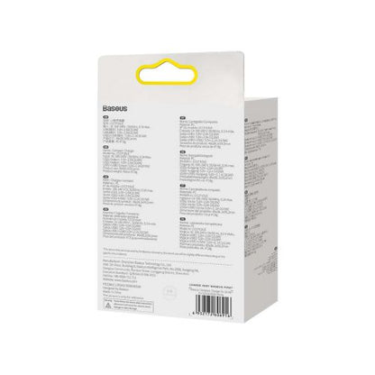 Baseus kelioninis įkroviklis Compact sieninis įkroviklis U+U, 10.5 W (CCXJ010202), balta spalva
