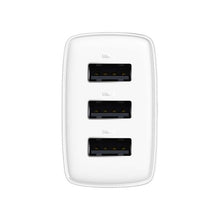 Baseus kelioninis įkroviklis Compact sieninis įkroviklis U+U+U, 17 W (CCXJ020102), balta spalva