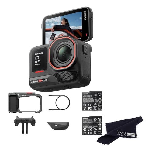Insta360 Ace Pro 2 Action Camera 8K Xplorer Bundle Dual Battery Black EU
