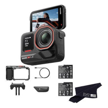 Insta360 Ace Pro 2 veiksmo kamera 8K Xplorer Bundle Dual baterija, juoda spalva