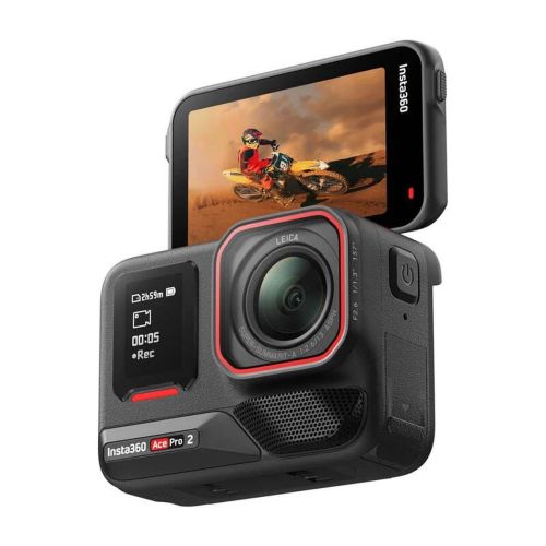 Insta360 Ace Pro 2 Action Camera 8K Dual Battery Bundle Black EU
