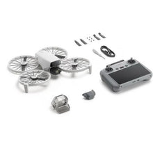 DJI dronas Flip su 48 MPx 100 fps kamera su DJI RC2 nuotolinio valdymo pultas, (CP.FP.00000180.01), šviesiai pilka spalva