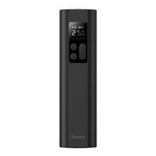 Baseus Car įrankis Super Mini Inflator Tyre Pump 15sec Fast Inflation, 4 Tires in 25 Minutes, (CRCQ000001), juoda spalva