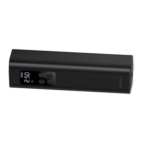Baseus Car įrankis Super Mini Inflator Tyre Pump 15sec Fast Inflation, 4 Tires in 25 Minutes, (CRCQ000001), juoda spalva
