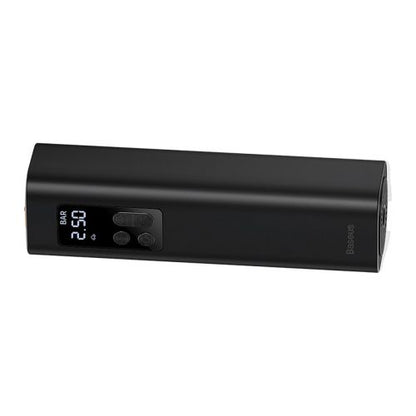 Baseus Car įrankis Super Mini Inflator Tyre Pump 15sec Fast Inflation, 4 Tires in 25 Minutes, (CRCQ000001), juoda spalva