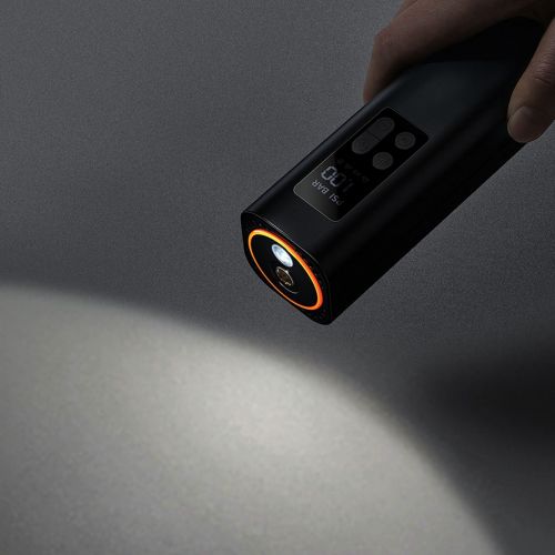 Baseus Car įrankis Super Mini Inflator Tyre Pump 15sec Fast Inflation, 4 Tires in 25 Minutes, (CRCQ000001), juoda spalva