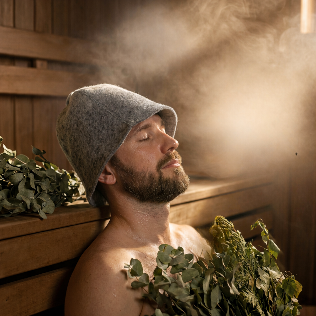 Sauna Hat 100% Wool