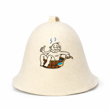 Personalized sauna hat