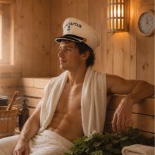 Wool Sauna Hat – Sauna Captain | Premium Sauna Accessory
