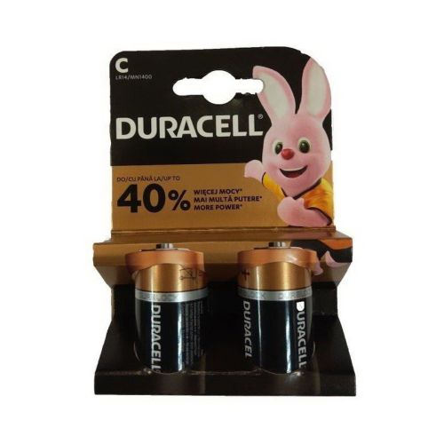 DURACELL baterija (LR14) C Alkaline Basic (2 batteries / blister) 1.5V