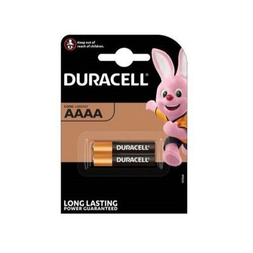 DURACELL baterija (LR61) AAAA Alkaline (2 batteries / blister) 1.5V