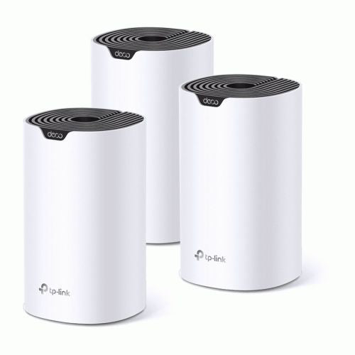 TP-Link Wi-Fi maršrutizatorius Deco S4 AC1200 (3pack), 1200Mbps, LAN/WAN, 802.11ac,, balta spalva