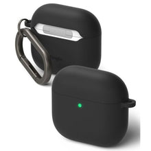 Ringke AirPods 4 dėklas Silicone, juoda spalva