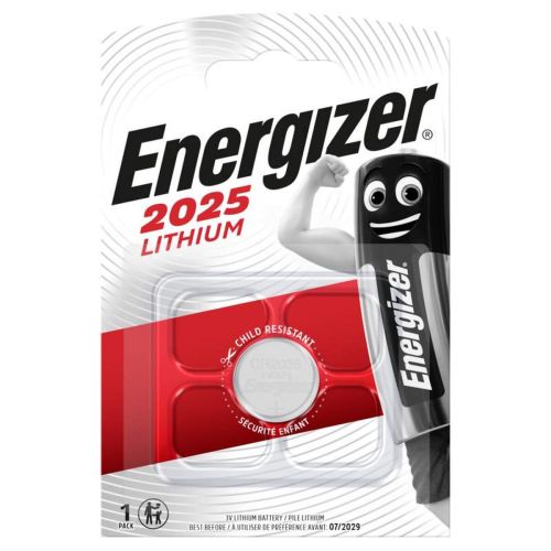 Energizer baterija (CR2025) Button Lithium (1 baterija / blister) 3V