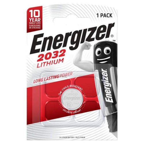 Energizer baterija (CR2032) Button Lithium (1 baterija / blister) 3V