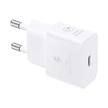 Samsung kelioninis įkroviklis 25 W EP-T2510X PD 3.0 su Type-C į USB-C laidas (1m) (EP-T2510XWEGEU), balta spalva