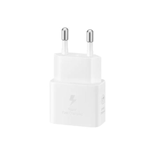 Samsung kelioninis įkroviklis 25 W EP-T2510X PD 3.0 su Type-C į USB-C laidas (1m) (EP-T2510XWEGEU), balta spalva