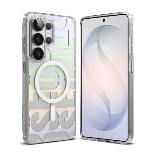 Ringke Galaxy S26 Ultra dėklas Fusion Design magnetinis Seoul, juoda spalva
