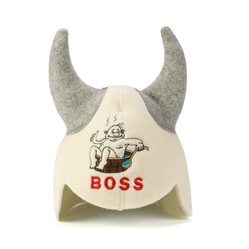 Sauna Hat 'Boss' 100% Wool