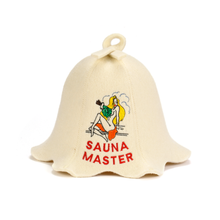 Czapka do sauny „Sauna Master” 100% wełna