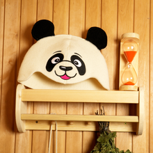 Sauna Hat ‘Panda’ 100% Wool