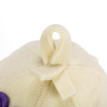 Sauna Hat 'Miss Sauna' 100% Wool