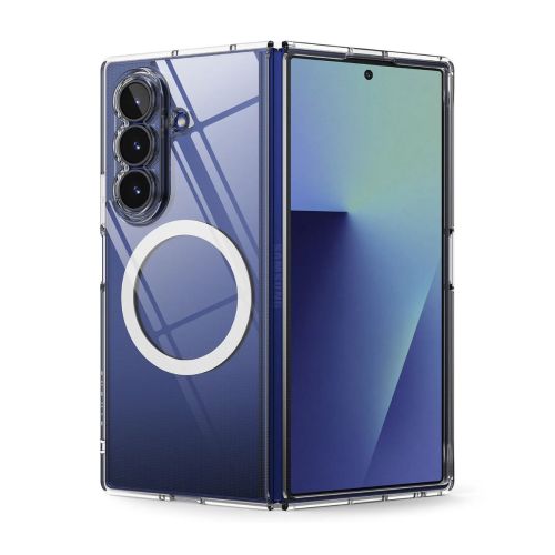 Ringke Galaxy Z Fold 7 dėklas Fusion magnetinis, skaidri spalva