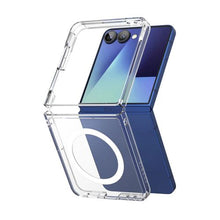 Ringke Galaxy Z Flip 7 dėklas Fusion magnetinis, skaidri spalva