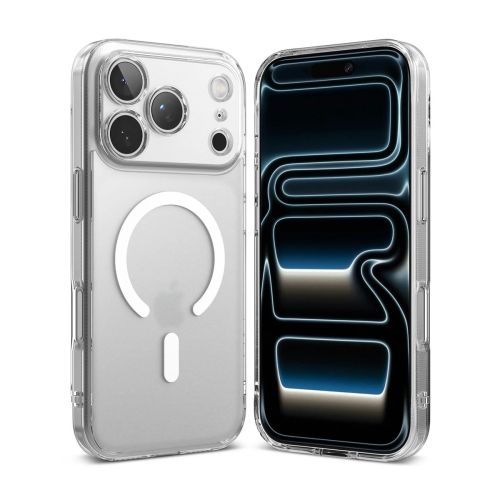 Ringke iPhone 17 Pro Max dėklas Fusion magnetinis, matinė skaidri spalva