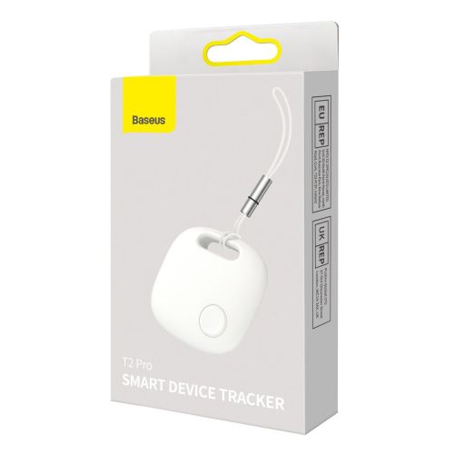 Baseus Home Intelligent T2 Pro Keychain belaidis Key ir Other Object Finder BT 5.0 (FMTP000002), balta spalva