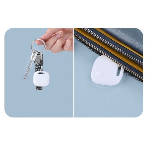 Baseus Home Intelligent T2 Pro Keychain belaidis Key ir Other Object Finder BT 5.0 (FMTP000002), balta spalva
