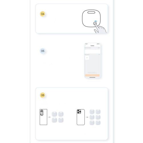 Baseus Home Intelligent T2 Pro Keychain belaidis Key ir Other Object Finder BT 5.0 (FMTP000002), balta spalva