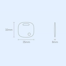 Baseus Home Intelligent T2 Pro Keychain belaidis Key ir Other Object Finder BT 5.0 (FMTP000002), balta spalva