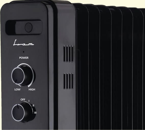 Tepalinis radiatorius 1000/1500/2500W FOH-Y13BK FRAM