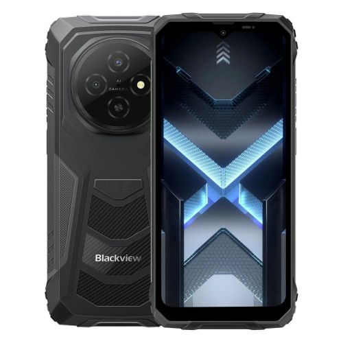 Blackview FORT 1 4G dviejų SIM 6 GB RAM 256 GB, juoda spalva