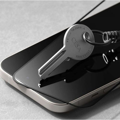 Ringke iPhone 15/ 16 ekrano apsauga Privacy grūdintas stiklas 9H su installation jig, skaidri spalva