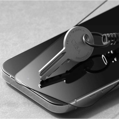 Ringke iPhone 15 Pro ekrano apsauga Premium grūdintas stiklas 9H su installation jig, skaidri spalva