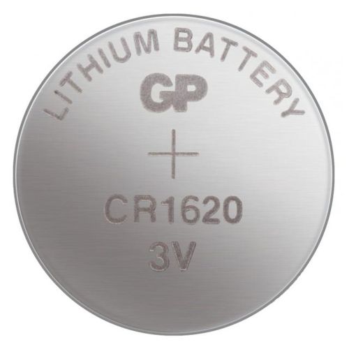 GP baterija (CR1620) Lithium coin, CR1620-7U5 (5 batteries / blister) 3V