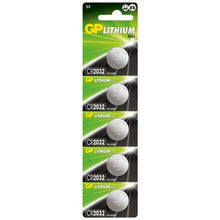 GP baterija (CR2032) Lithium coin, CR2032-7U5, (5 batteries / blister) 3V