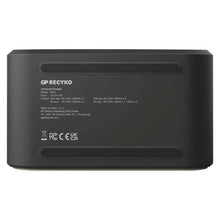 GP baterija įkroviklis B361 su 4 Channels, 2600 mAh, 2.8V,, juoda spalva