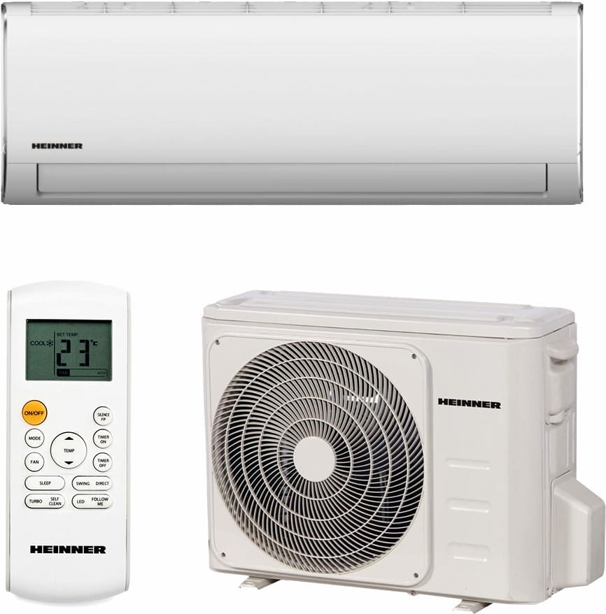 Oro kondicionierius CRYSTAL, KIT+WIFI 3.5kW/3.8kW HAC-CR12KITWIFI HEINNER