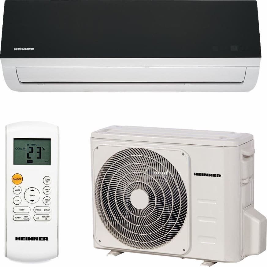 Oro kondicionierius MIRROR WHITE, 12000BTU HAC-MRB12WHWIFI HEINNER