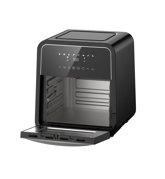 Karšto oro gruzdintuvė su orkaitės f-ja 2000W, 12L HAF-B12BK2000 HEINNER