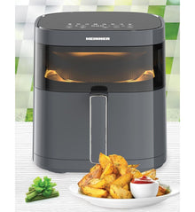 Karšto oro gruzdintuvė 2200W, 5.7L HAF-B6GRY17LG HEINNER