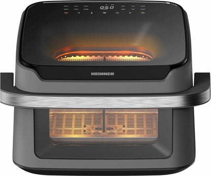Karšto oro gruzdintuvė 2200W, 10L HAF-C10DB22GREY HEINNER