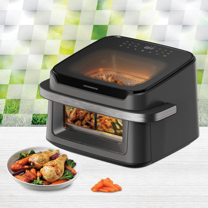 Karšto oro gruzdintuvė 2200W, 10L HAF-C10DB22GREY HEINNER