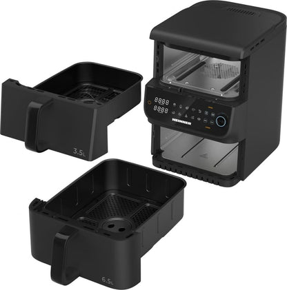 Karšto oro gruzdintuvė 2500W, 10L HAF-C10DBS25BK HEINNER