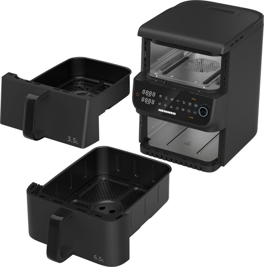Karšto oro gruzdintuvė 2500W, 10L HAF-C10DBS25BK HEINNER