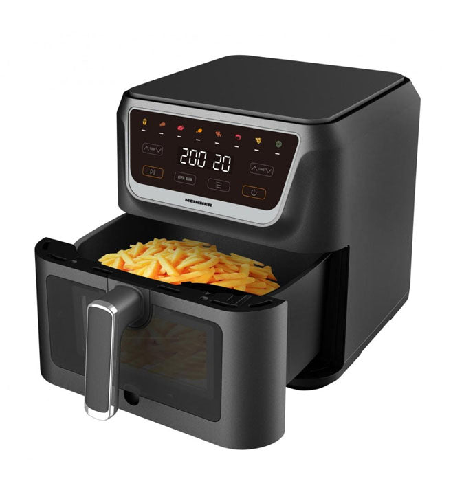 Karšto oro gruzdintuvė 1700W, 8L HAF-H8BK1700 HEINNER